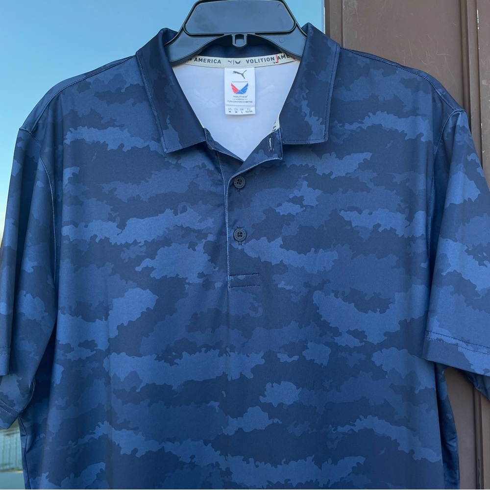 Puma x Volition America Dark Camo Golf Polo M